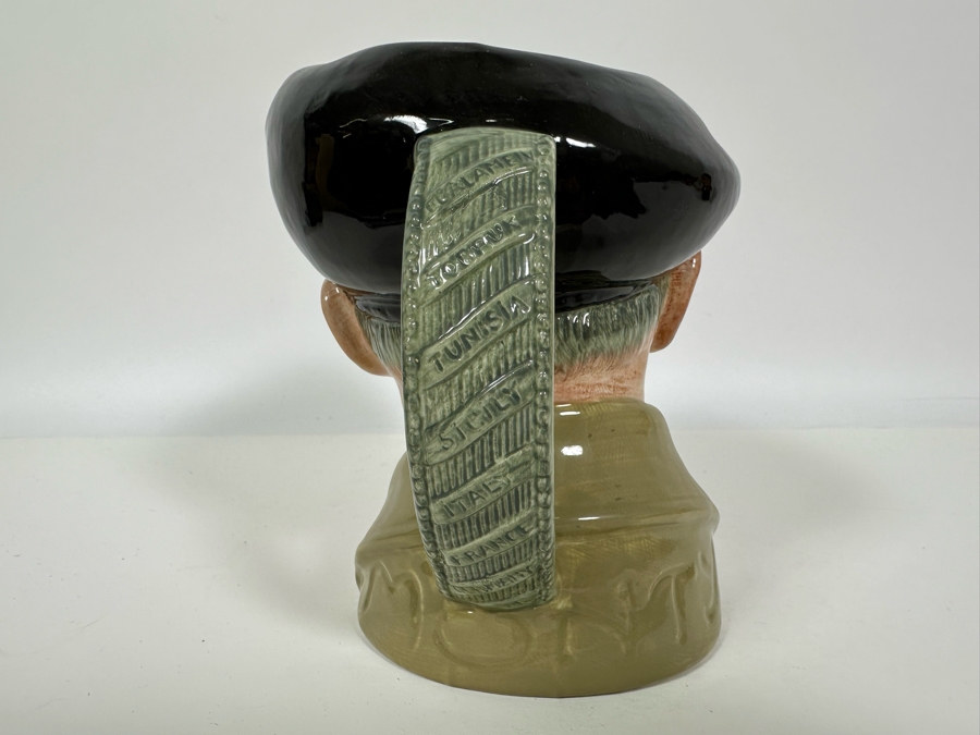 Vintage Early Royal Doulton Toby Mug 'Monty' D6202 Large Made In England 6H [Photo 4]