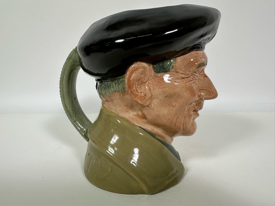 Vintage Early Royal Doulton Toby Mug 'Monty' D6202 Large Made In England 6H [Photo 3]