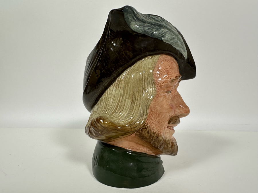 Vintage 1959 Royal Doulton Toby Mug 'Robin Hood' D6527 Large Made In England 7.25H [Photo 3]