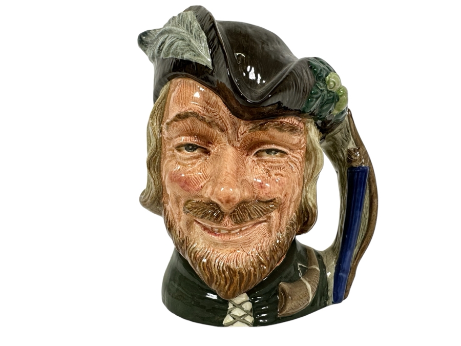Vintage 1959 Royal Doulton Toby Mug 'Robin Hood' D6527 Large Made In England 7.25H [Photo 1]
