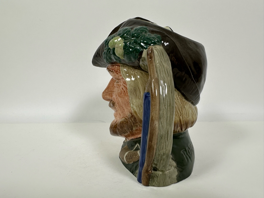 Vintage 1959 Royal Doulton Toby Mug 'Robin Hood' D6527 Large Made In England 7.25H [Photo 5]