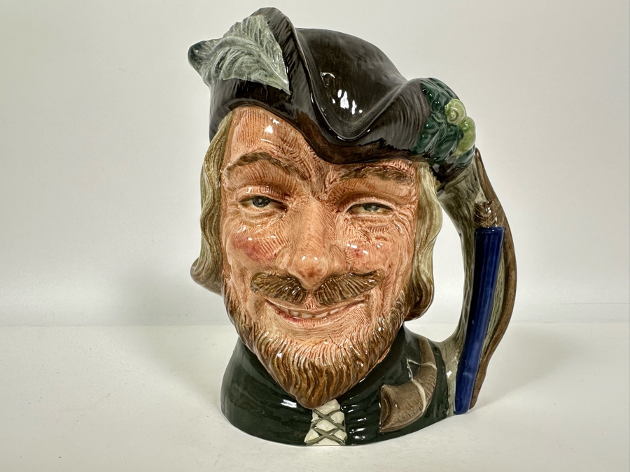 Vintage 1959 Royal Doulton Toby Mug 'Robin Hood' D6527 Large Made In England 7.25H [Photo 2]