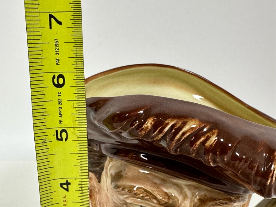 Vintage Early Royal Doulton 1940-1941 Toby Mug With 'A' Mark 'Drake' Sir Francis Drake (1540-1596) D6115 Large Made In England 5.75H [Photo 8]