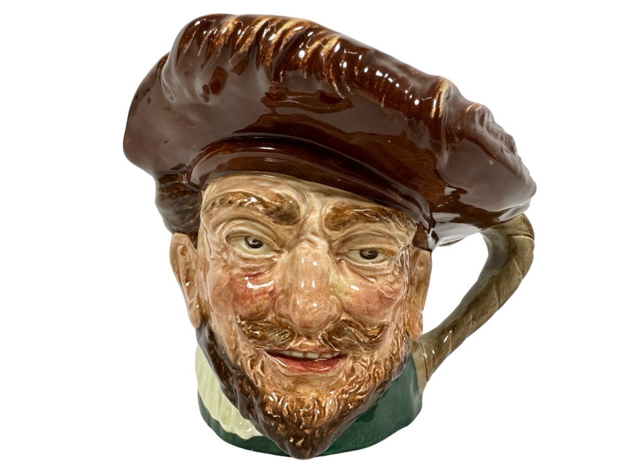 Vintage Early Royal Doulton 1940-1941 Toby Mug With 'A' Mark 'Drake' Sir Francis Drake (1540-1596) D6115 Large Made In England 5.75H [Photo 1]