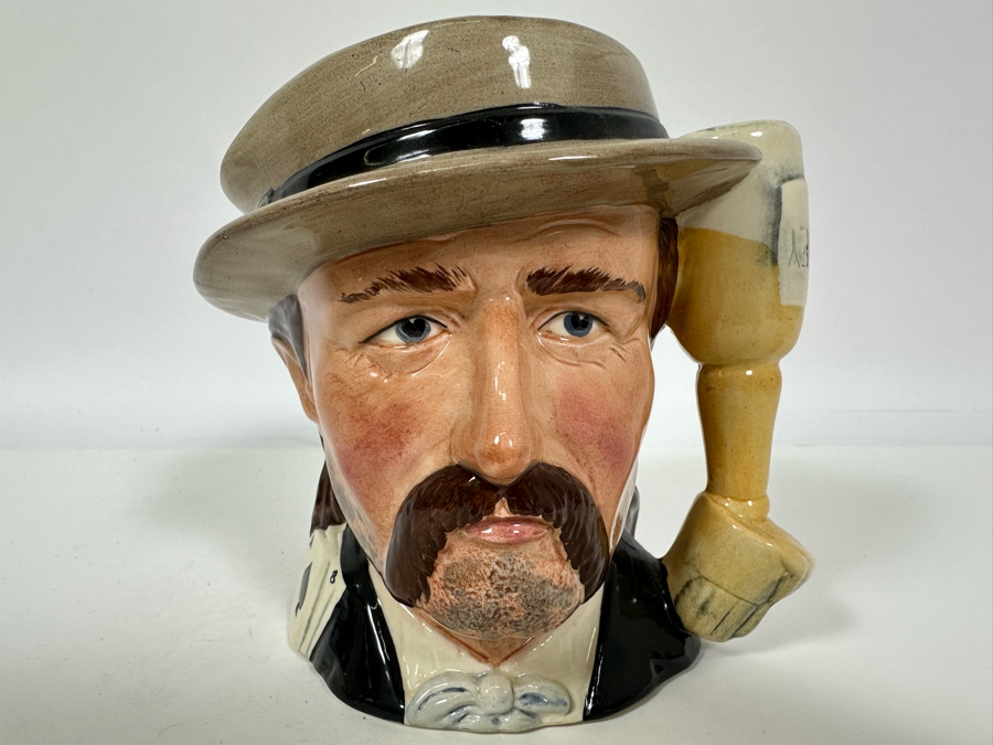 Vintage 1984 Royal Doulton Toby Mug 'The Wild West Collection: Wild Bill Hickock' D6736 Made In England 5.5H [Photo 2]