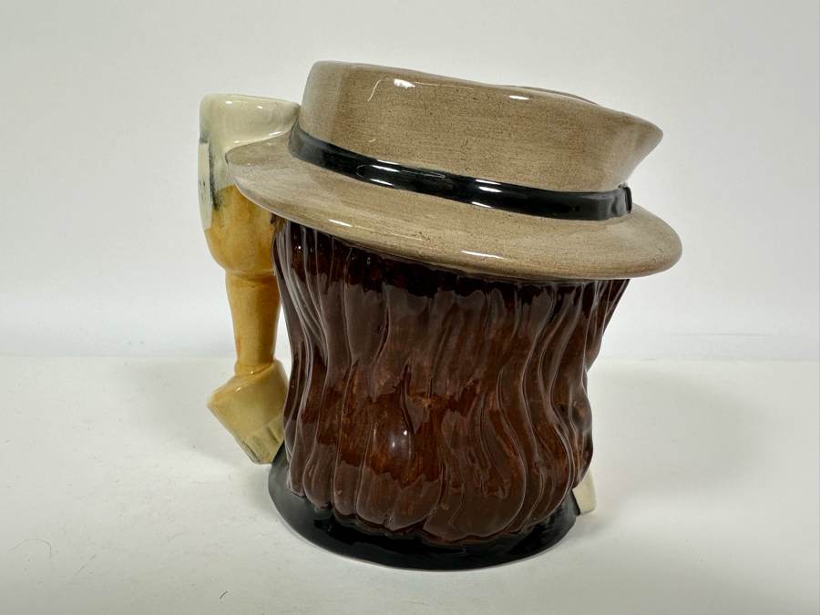 Vintage 1984 Royal Doulton Toby Mug 'The Wild West Collection: Wild Bill Hickock' D6736 Made In England 5.5H [Photo 4]