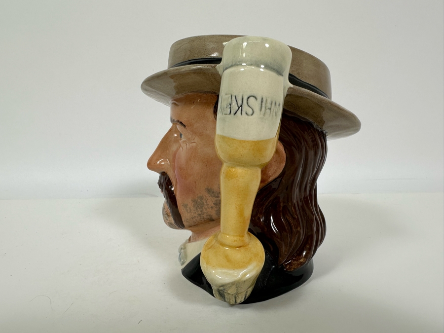 Vintage 1984 Royal Doulton Toby Mug 'The Wild West Collection: Wild Bill Hickock' D6736 Made In England 5.5H [Photo 5]