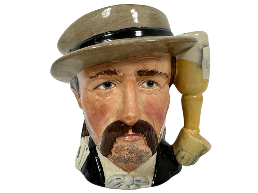 Vintage 1984 Royal Doulton Toby Mug 'The Wild West Collection: Wild Bill Hickock' D6736 Made In England 5.5H [Photo 1]