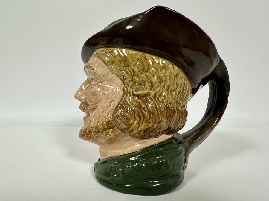 Vintage 1946 Royal Doulton Toby Mug 'Robin Hood' D6205 Large Made In England 6.5H [Photo 5]