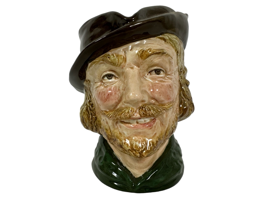 Vintage 1946 Royal Doulton Toby Mug 'Robin Hood' D6205 Large Made In England 6.5H [Photo 1]