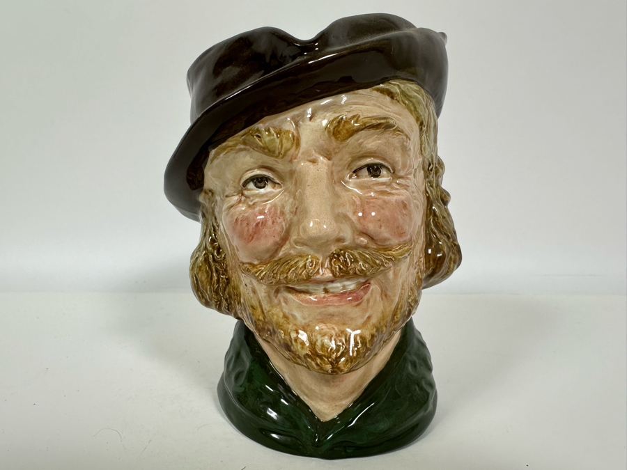 Vintage 1946 Royal Doulton Toby Mug 'Robin Hood' D6205 Large Made In England 6.5H [Photo 2]