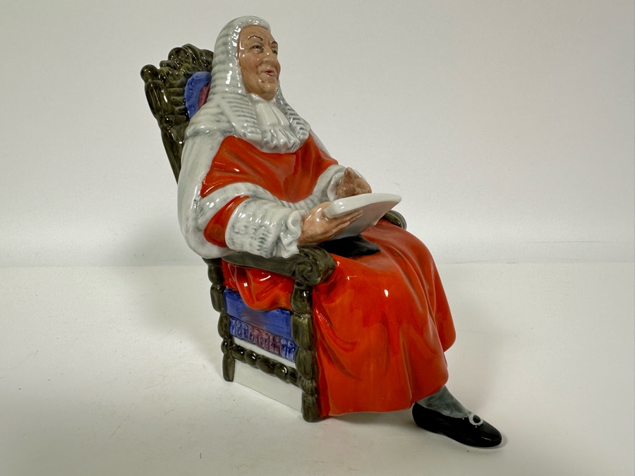 Vintage 1971 Royal Doulton Figurine 'The Judge' HN2443 Made In England 6.5H [Photo 3]