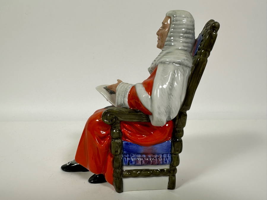 Vintage 1971 Royal Doulton Figurine 'The Judge' HN2443 Made In England 6.5H [Photo 7]