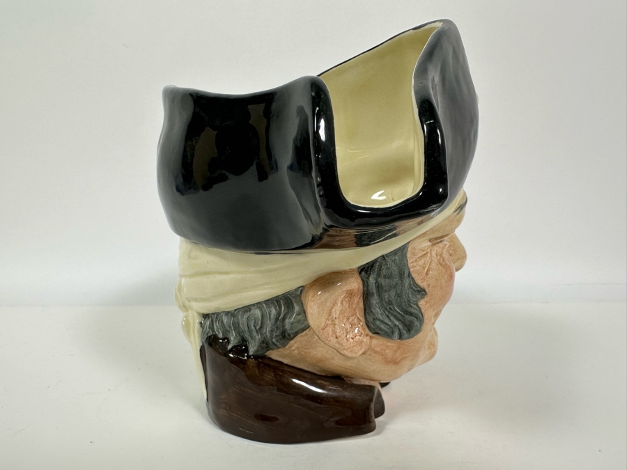 Vintage 1951 Royal Doulton Toby Mug 'Long John Silver' D6335 Large Made In England 7H [Photo 3]