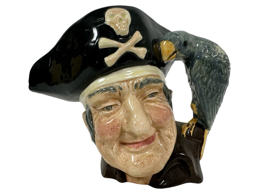 Vintage 1951 Royal Doulton Toby Mug 'Long John Silver' D6335 Large Made ...