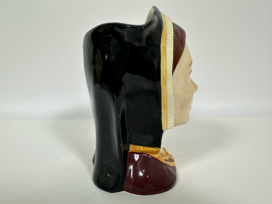 Vintage 1975 Royal Doulton Toby Mug 'Catherine Of Aragon' D6643 Large Made In England 7H [Photo 3]