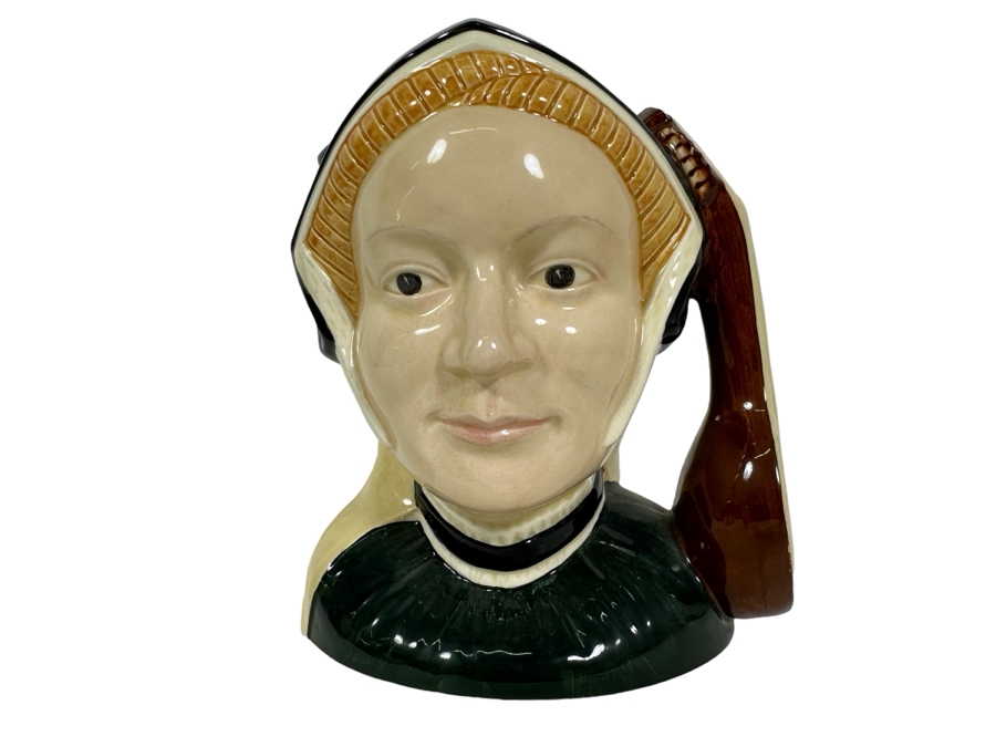 Vintage 1978 Royal Doulton Toby Mug 'Jane Seymour' D6646 Large Made In England 7H [Photo 1]