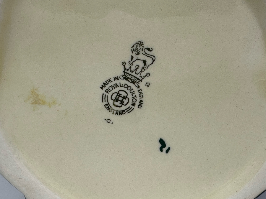 Vintage Early 1939 Royal Doulton Toby Mug 'Dick Turpin' Pistol Handle D6485 Large Made In England 6.25H [Photo 9]