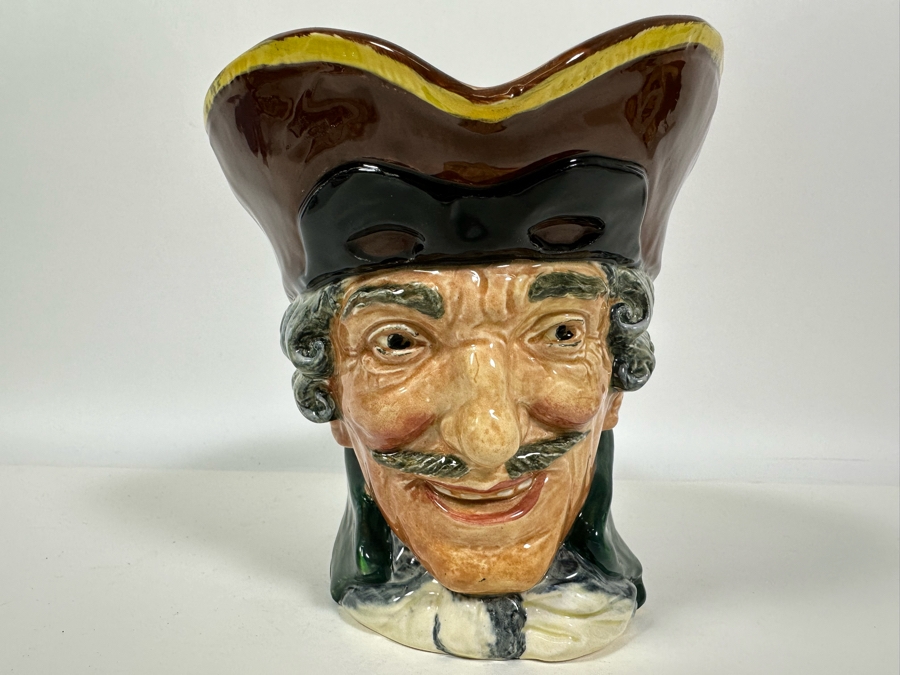 Vintage Early 1939 Royal Doulton Toby Mug 'Dick Turpin' Pistol Handle D6485 Large Made In England 6.25H [Photo 2]