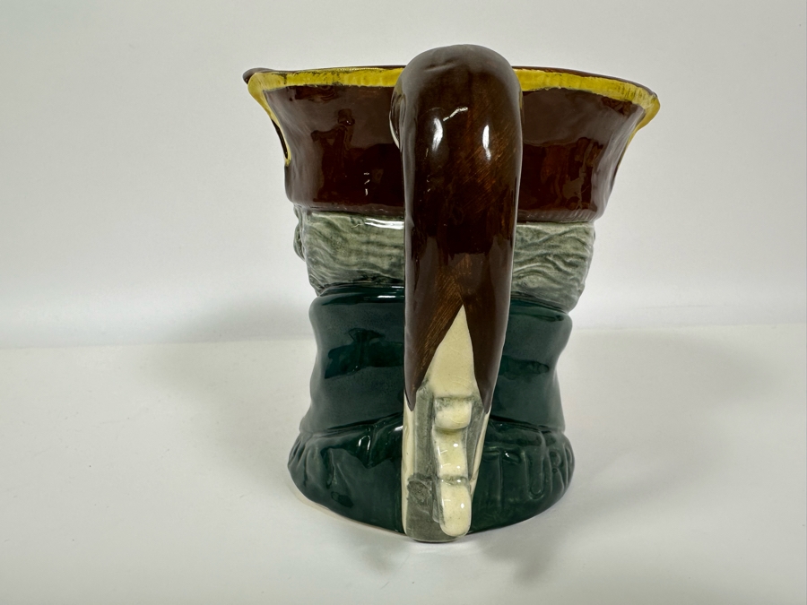 Vintage Early 1939 Royal Doulton Toby Mug 'Dick Turpin' Pistol Handle D6485 Large Made In England 6.25H [Photo 5]