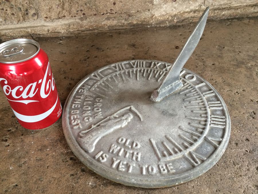 Aluminum Sundial - Park Aluminum Foundry - Huntington Park, Calif