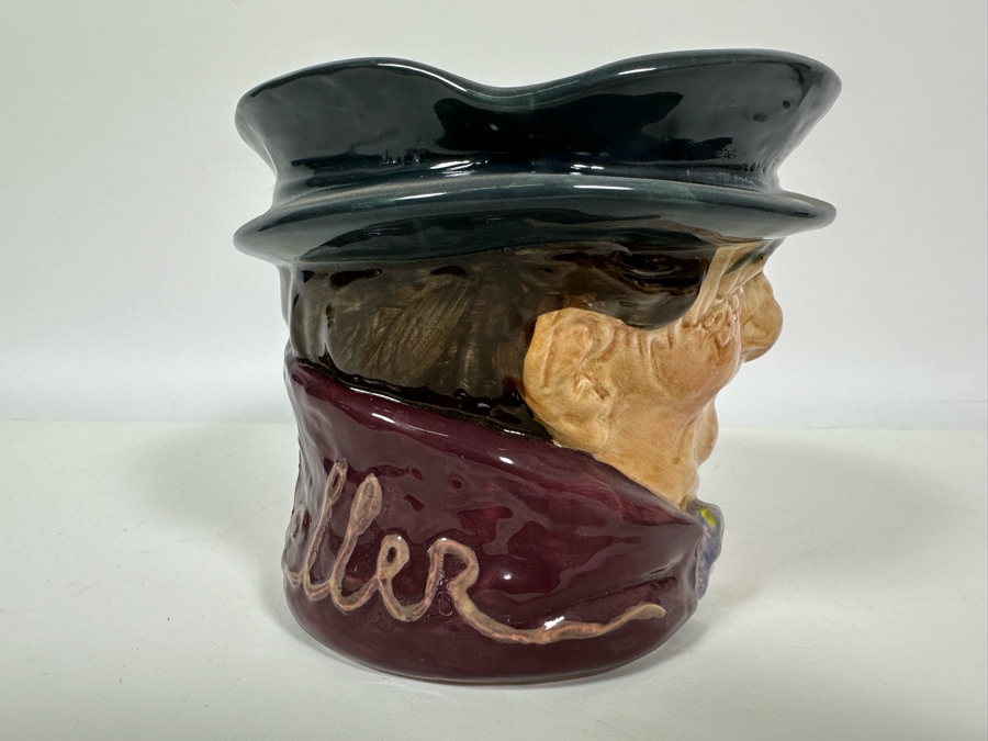 Vintage Early Royal Doulton 1936-1960 Toby Mug With 'A' Mark 'Tony Weller' Charles Dickens' Characters D5531 Large Made In England 5.5H Estimate $150 [Photo 3]