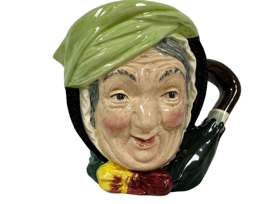 Vintage Early Royal Doulton Toby Mug 'Sairey Gamp' D5528 Large Made In England 6.25H [Photo 1]