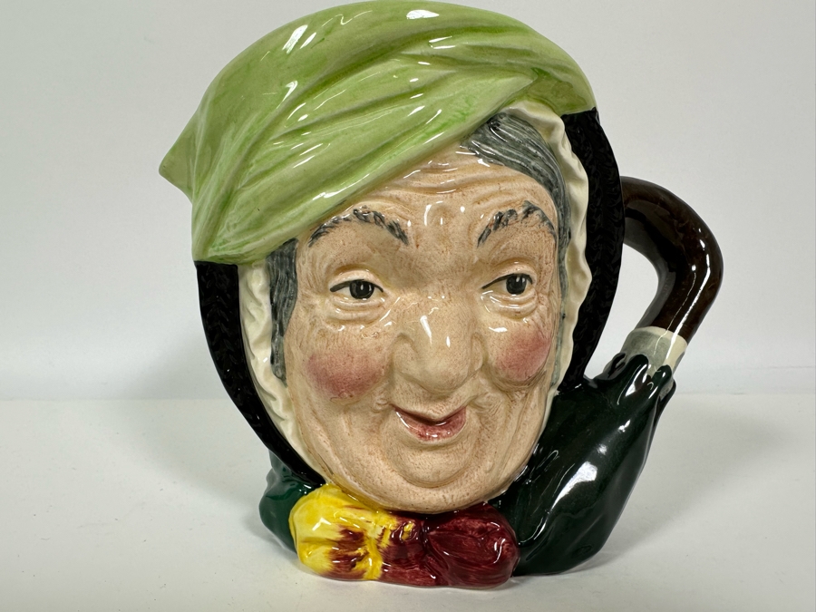 Vintage Early Royal Doulton Toby Mug 'Sairey Gamp' D5528 Large Made In England 6.25H [Photo 2]