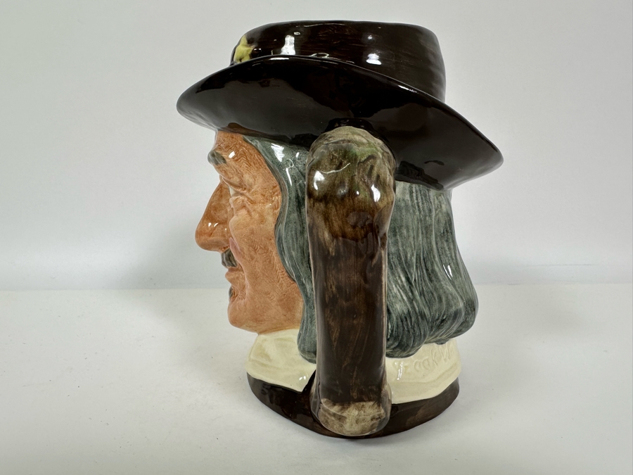 Vintage 1953 Royal Doulton Toby Mug 'Izaak Walton' To Commemorate The 300th Anniversary Of The Compleat-Angler 1653-1953 D6404 Large Made In England 7H [Photo 5]