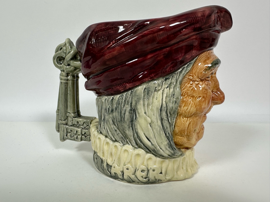 Vintage Early Royal Doulton Toby Mug 'Simon The Cellarer' D5504 Large Made In England 6.5H [Photo 3]