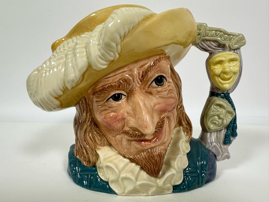 Vintage 1987 Royal Doulton Toby Mug 'Scaramouche' D6814 Large Made In England 6.75H [Photo 2]
