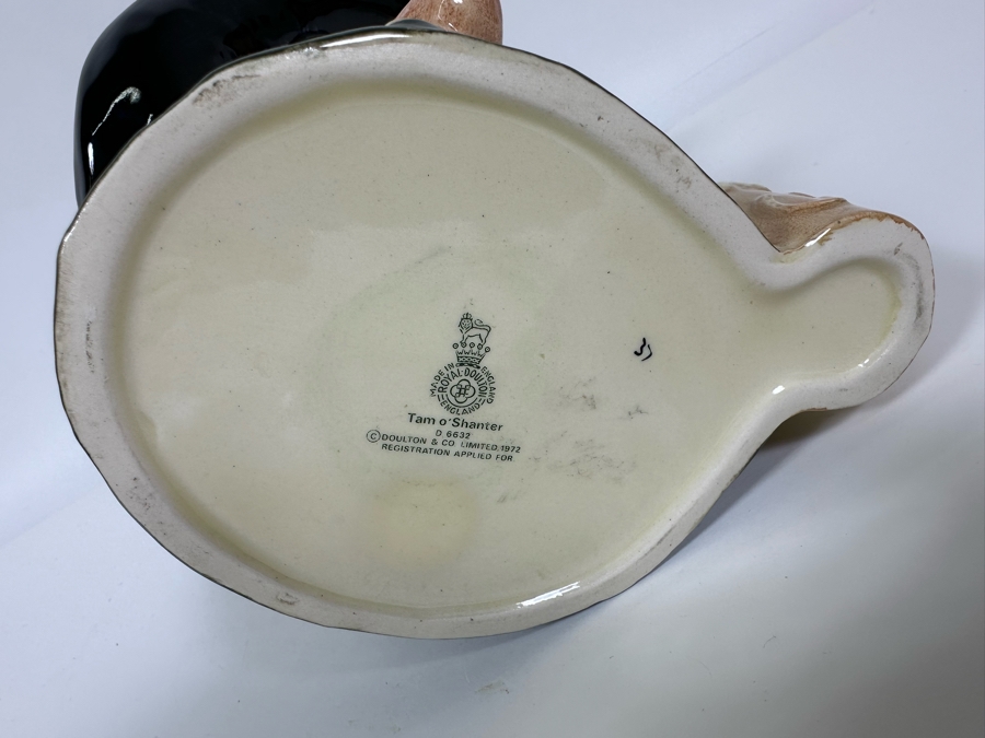 Vintage 1972 Royal Doulton Toby Mug 'Tam O' Shanter' D6632 Large Made In England 7H [Photo 6]