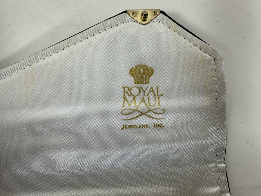 14K Gold / Triple Strand Pearl 12' Choker Necklace 51.2g [Photo 22]