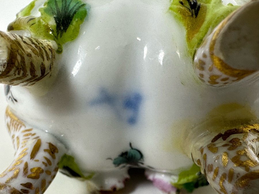 Carl Thieme Dresden Porcelain Hand Painted Perfume Bottle 2W X 3H [Photo 16]