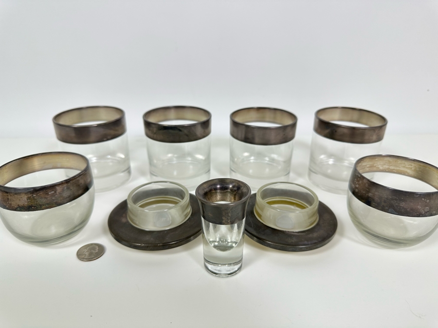 Collection Of Dorothy Thorpe California Glassware Glasses