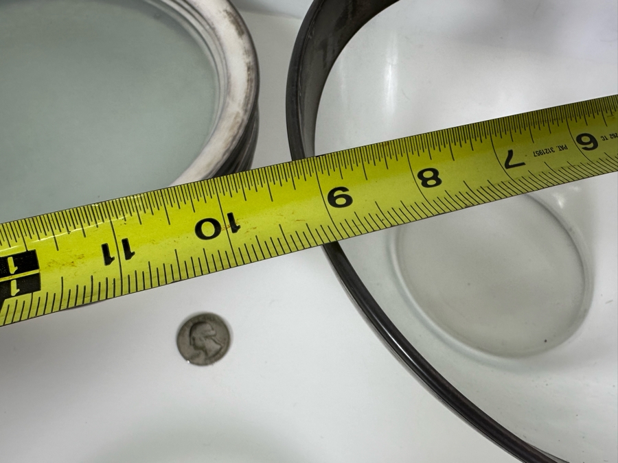 Dorothy Thorpe California (12) 8' Glass Plates, 5' Glass Bowl & 9' Glass Bowl [Photo 8]