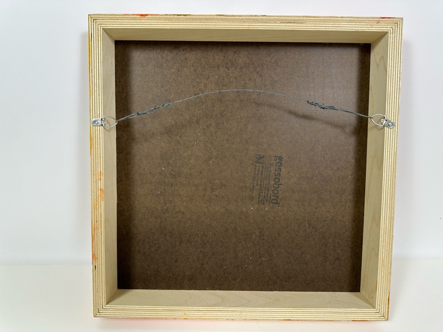 Bonnie Lee Roth (B. 1942, Southern California) Original Mixed-Media Painting On Board 16W X 16H [Photo 7]