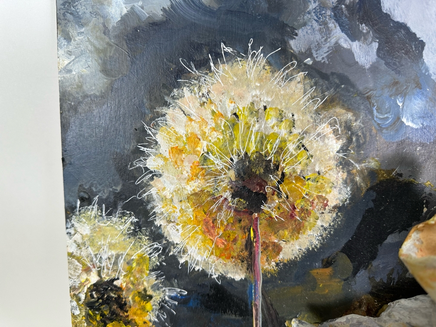 Bonnie Lee Roth (B. 1942, Southern California) Original Mixed-Media 3D Sculpture Wizard Of Oz Theme Mounted On Painted Board 20W X 24H X 7D [Photo 18]