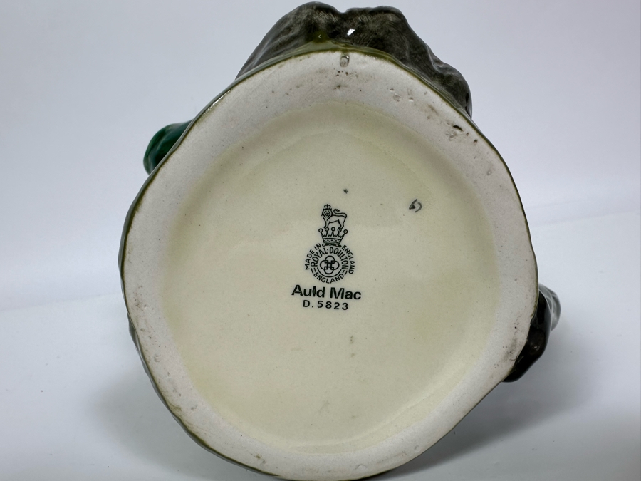 Vintage Early Royal Doulton Toby Mug 'Auld Mac' D5823 Large Made In England 6.25H [Photo 6]