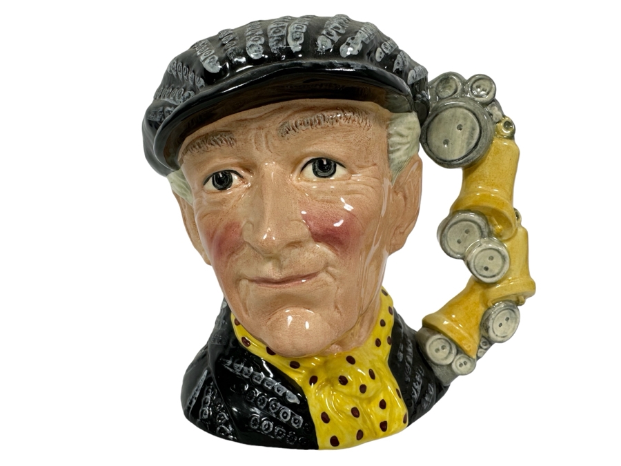 Vintage 1986 Royal Doulton Toby Mug 'Pearly King' D6760 Large Made In England 7H [Photo 1]