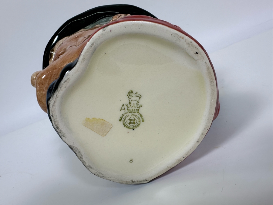 Vintage Early Royal Doulton Toby Mug With 'A' Mark 'John Peel' D5612 Large Made In England 6.5H [Photo 6]