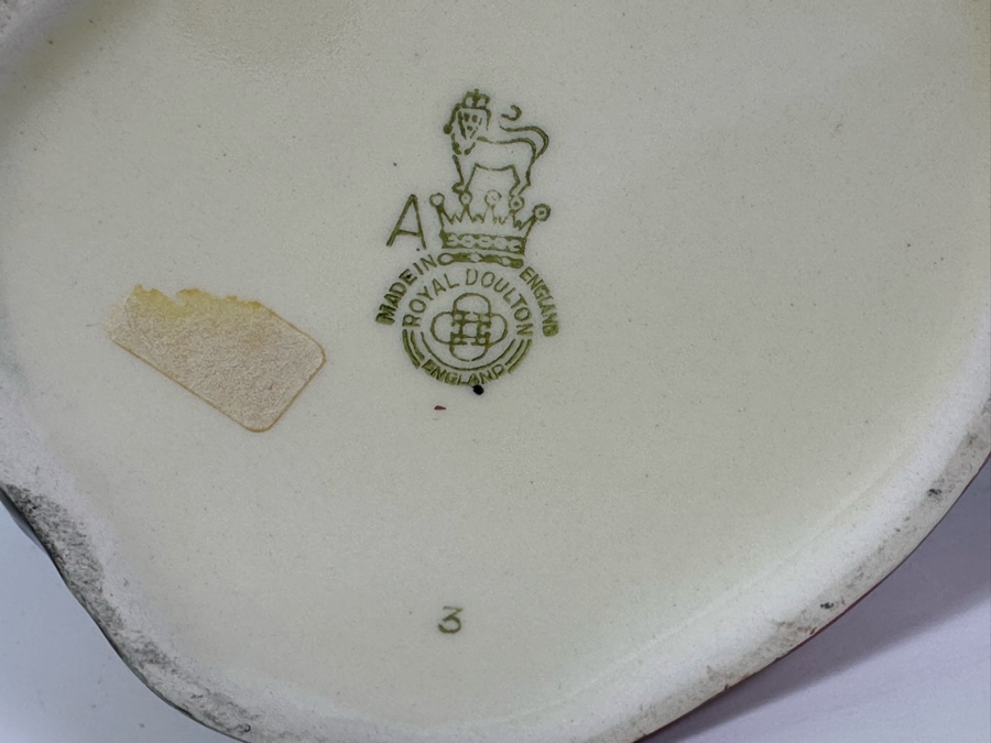 Vintage Early Royal Doulton Toby Mug With 'A' Mark 'John Peel' D5612 Large Made In England 6.5H [Photo 7]