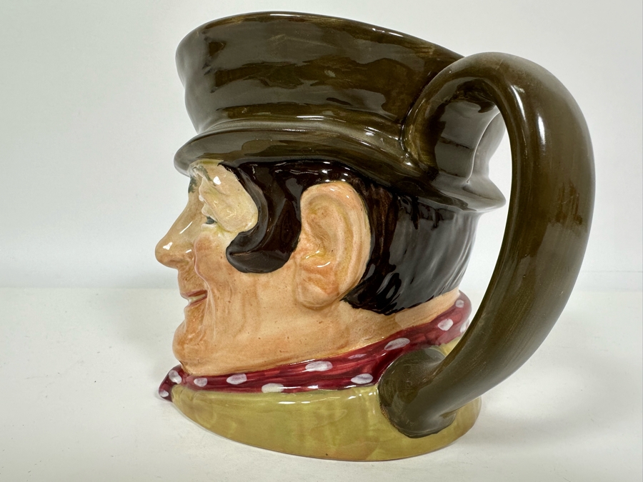 Vintage Early Royal Doulton Toby Mug With 'A' Mark 'Sam Weller' Charles Dickens' Characters D6064 Large Made In England 5.25H Estimate $100 [Photo 5]