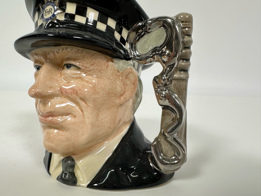 Vintage 1989 Limited Edition Royal Doulton Toby Mug 'The Policeman' From The Series Journey Through Britain D6852 Made In England 4H [Photo 6]