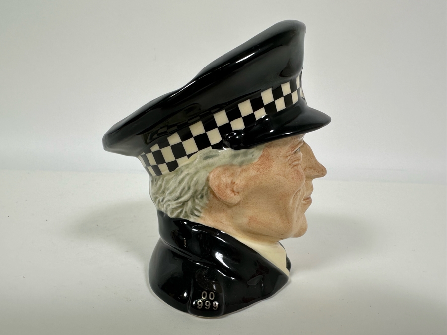 Vintage 1989 Limited Edition Royal Doulton Toby Mug 'The Policeman' From The Series Journey Through Britain D6852 Made In England 4H [Photo 3]