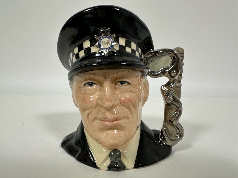 Vintage 1989 Limited Edition Royal Doulton Toby Mug 'The Policeman ...