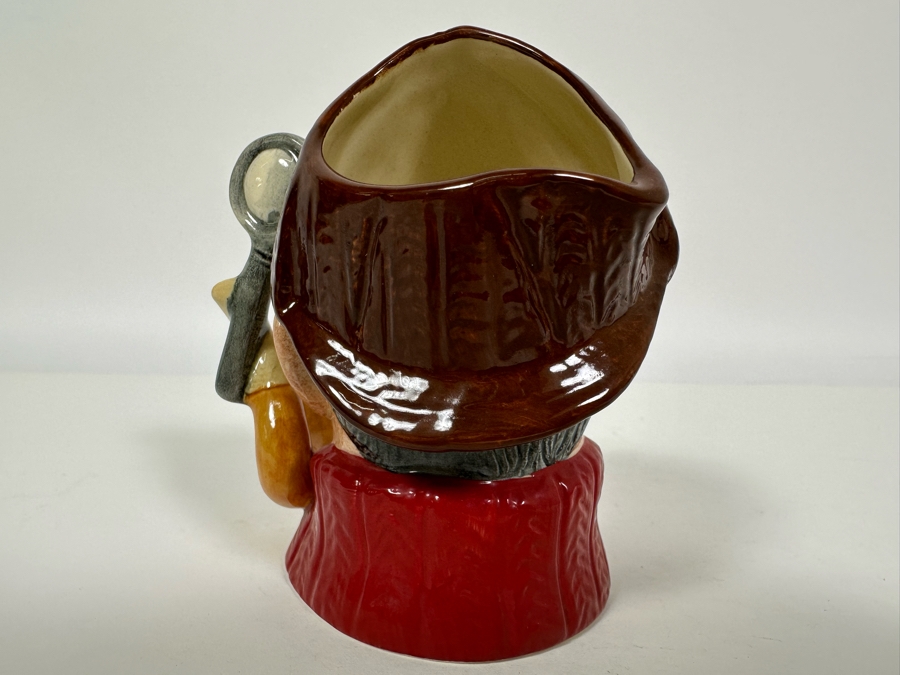 Vintage 1972 Limited Edition Royal Doulton Toby Mug 'The Sleuth' Commemorates The Centenary Of The Publication Of The First Sherlock Holmes Story 'A Study In Scarlet' D6773 Made In England 4H [Photo 4]