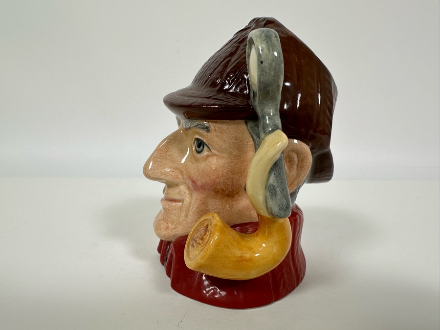 Vintage 1972 Limited Edition Royal Doulton Toby Mug 'The Sleuth' Commemorates The Centenary Of The Publication Of The First Sherlock Holmes Story 'A Study In Scarlet' D6773 Made In England 4H [Photo 5]