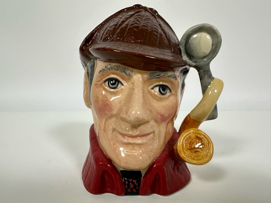 Vintage 1972 Limited Edition Royal Doulton Toby Mug 'The Sleuth' Commemorates The Centenary Of The Publication Of The First Sherlock Holmes Story 'A Study In Scarlet' D6773 Made In England 4H [Photo 2]