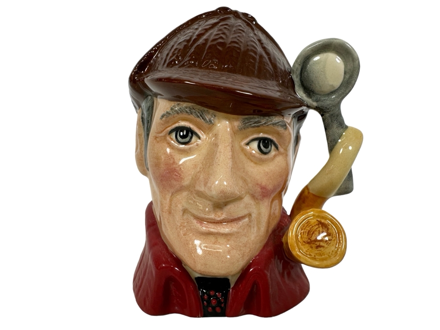Vintage 1972 Limited Edition Royal Doulton Toby Mug 'The Sleuth' Commemorates The Centenary Of The Publication Of The First Sherlock Holmes Story 'A Study In Scarlet' D6773 Made In England 4H [Photo 1]